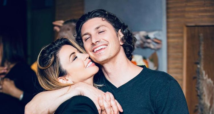 Ramzi Habibi with wife, Masiela Lusha.